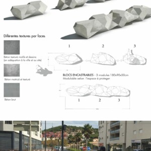 3D perspective massif anti intrusion Perspective 3D