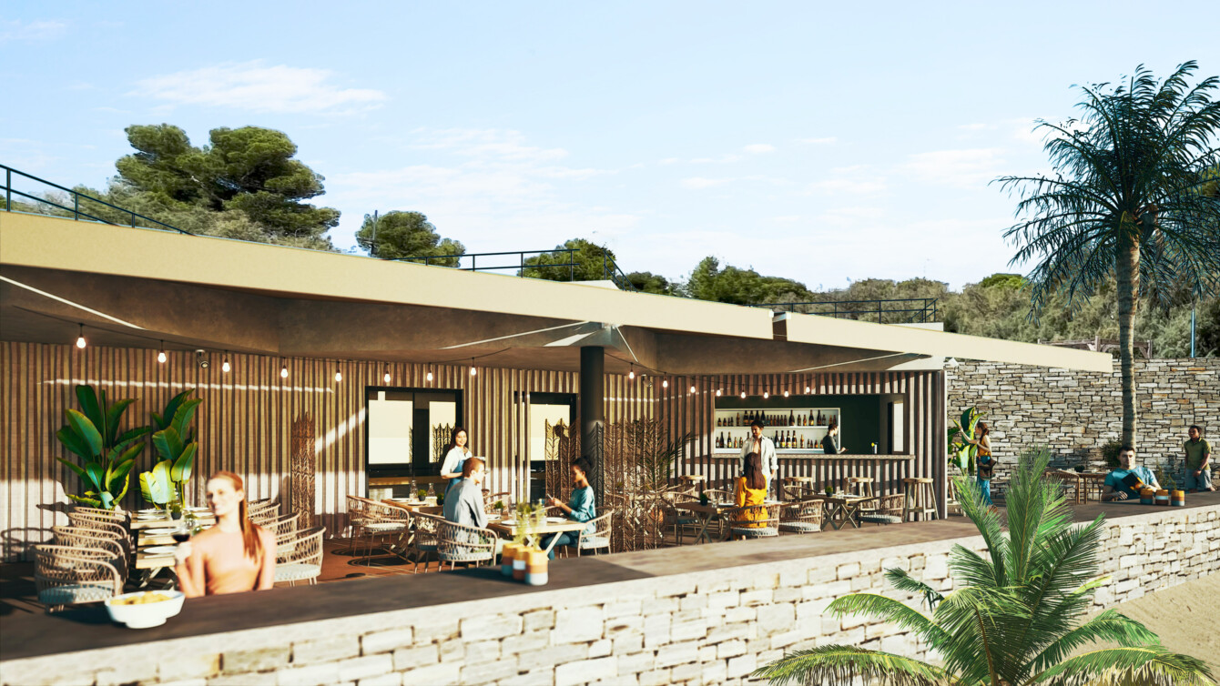 Bar de plage